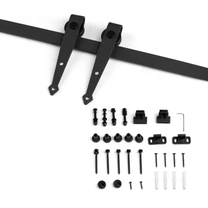 Mini Arrow sliding barn door hardware kits