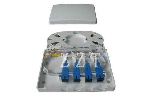 Outdoor Fttx Fiber Optic Termination Box Sc With Optical Patch Panels