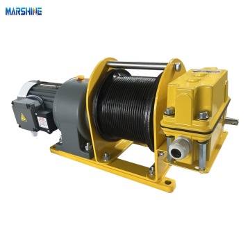 I-shaped Electric Powered Cable Pulling Winch Machine