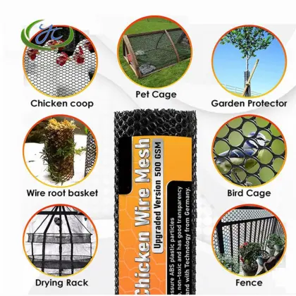 Green Plastic Chicken Wire