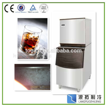 250 kgs large cube ice making machine for beverage store