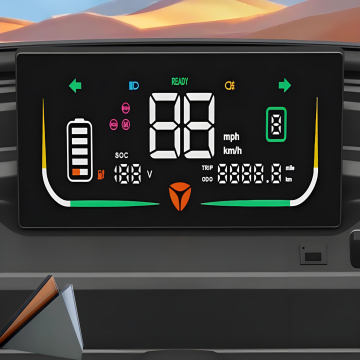 EV Cars Central Dashboard กระจกพิมพ์ลายซิลค์สกรีน
