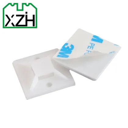 Nylon Cable Tie Mounts with Adhesive Back