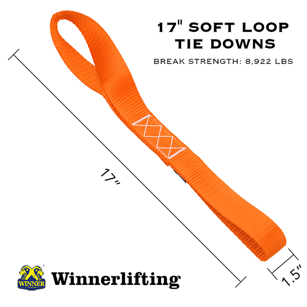 Orange Tie Down Straps