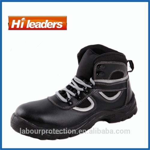 Cow Leather Safety Shoes Composite Toe Cap safety footwear with S3