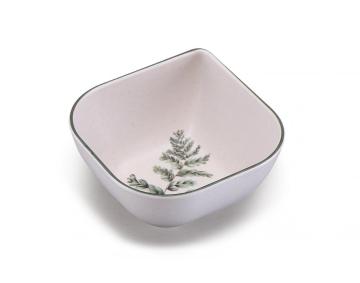 unbreakable plastic serving bowl angled