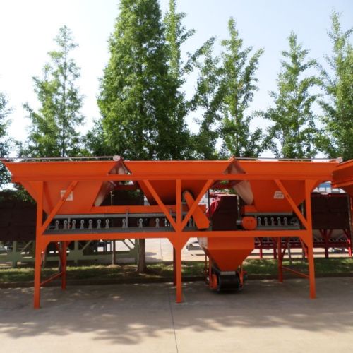 High productive automatic concrete aggregate batcher