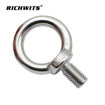 rigging hardware stainless steel investment casting heavy duty eye bolt nut