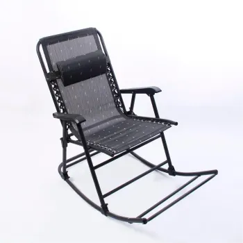 Wholesale Home Decor Outdoor Lazy Leisure Balcony Single Rocking Chair Recliner Garden Home Chair
