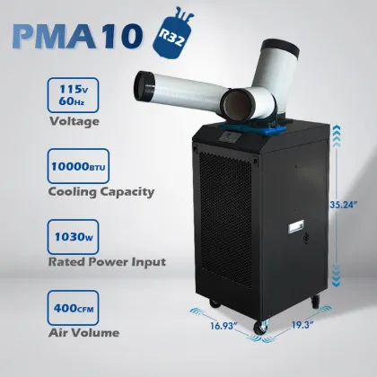 2024 Innovative 10000BTU R32 115V Smart Portable Air Conditioner