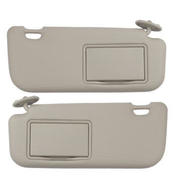 Beige Gray Inner Sunvisor Sun Shade for Toyota Corolla 2014-2019