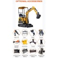 ce iso epa certificate price Rhinoceros XN08 0.8ton 0.8T 800KG 2022 cheap mini excavator for sale