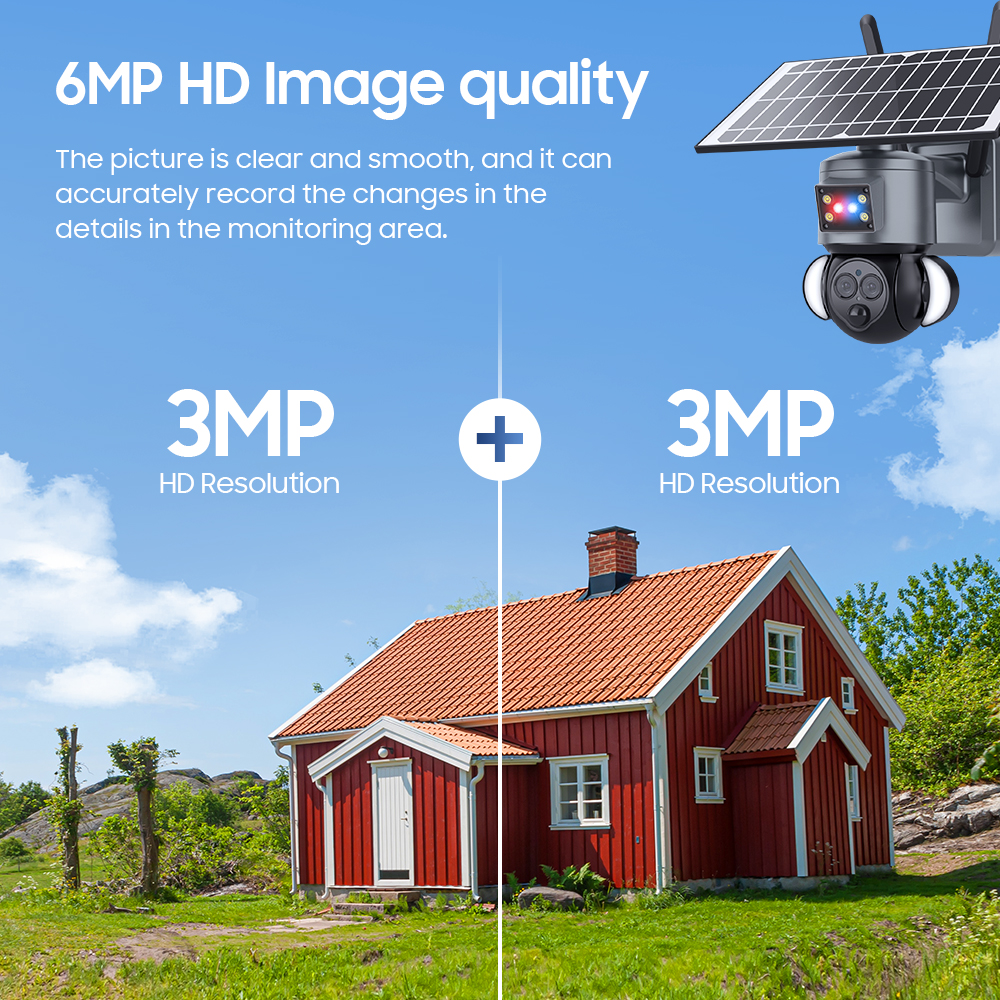 Solar Cctv 4g Camera