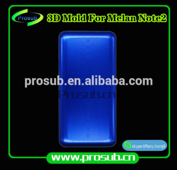 3D sublimation mobile phone case cover plastic injection mould for SFM- Meilan Note2