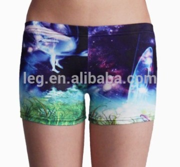 2014 fashion trend sublimation print women briefs