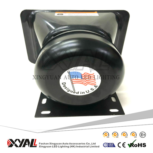 WADEO Klaxon à Air 12V 118dB Double Trompette avec Compresseur