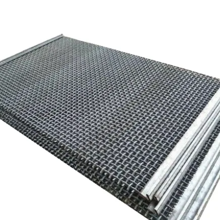 High Manganese 65Mn Aggregate Gravel Filter Vibrating Woven Wire Sand Screen