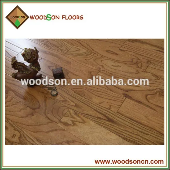 Cheap and Quality Embossed Elm Engineered Wood Flooring