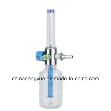 Medical Oxygen Regulator with Humidifier Bottle Flowmeter Medical Equipment