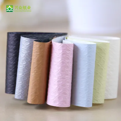 150gsm Matte Boa Embossing Leatherette Paper