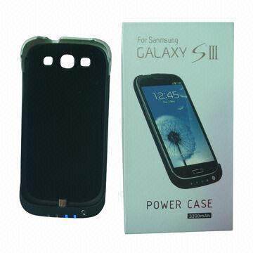 3200mAh External Backup Battery Case for Samsung Galaxy SIII S3 i9300