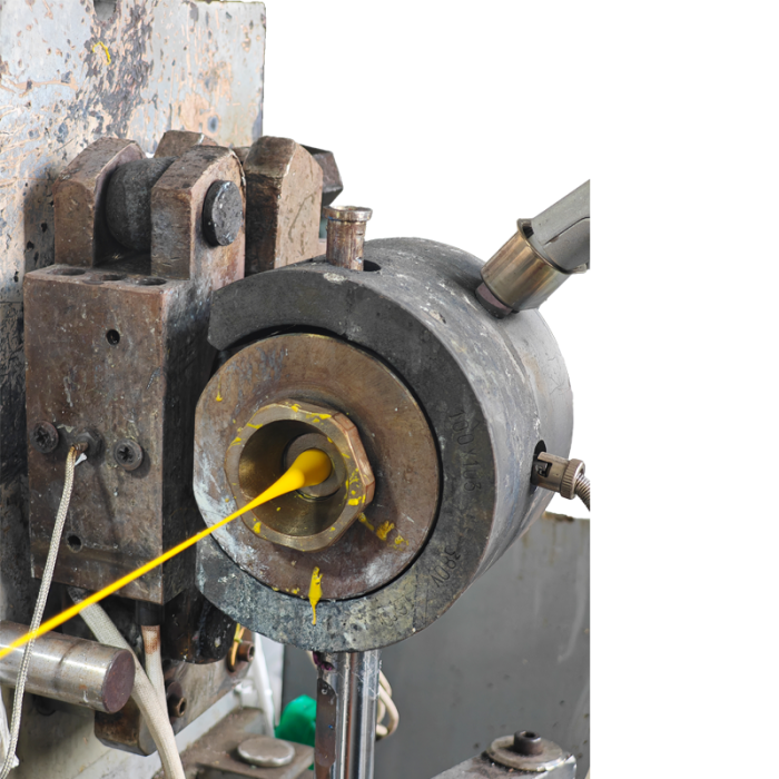 40 Solução de parafuso de máquina de extrusão de arame Teflon