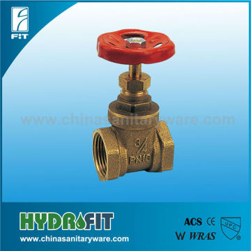 brass stem Gate valve with F/F