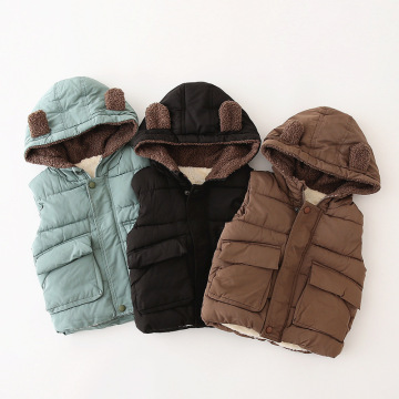 Ragazzi cappotto abbigliamento all&#39;ingrosso zipper caldo