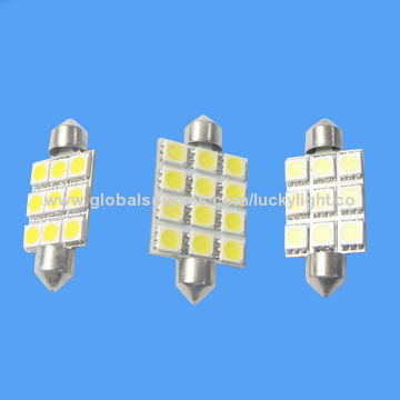 0.72W 5050 SMD LED Interior Car Lights with 11 to 18V Voltage and 50,000-hour Lifespan