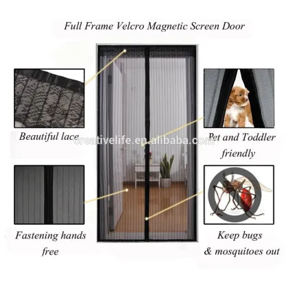 Amazon Magnetic Mesh Screen Door Curtain