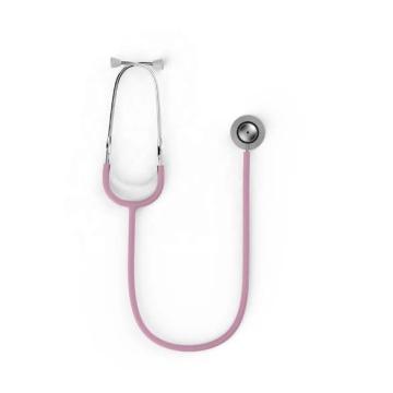 Επαγγελματικό νοσοκομειακό γιατρό Dual Head Stethoscope Pink