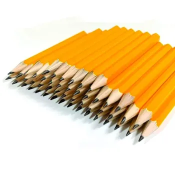 Golf Pencils HB Half Pencils Pre-Sharpened 3.5 Inch Mini Pencils for Kids