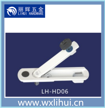 pop up window handle with lock key /hidden handle used for upvc sliding window , casement hardware zinc alloy accessories