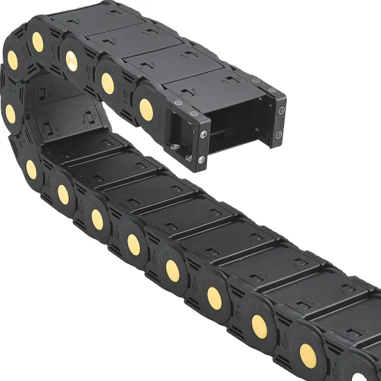 JEZ35F Hot Selling Closed Type Nylon Black Cable Chain Carrier