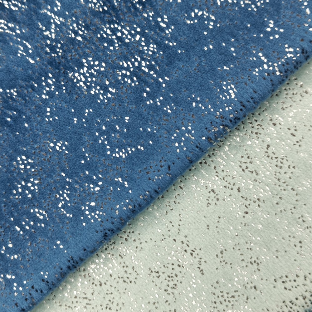 Star Speckled Pattern Holland Velvet Fabric