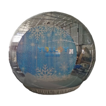 3.6m Diameter Outdoor Inflatable Snow Globe Tent with Blowing Snow: Good Feedback