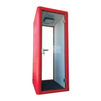 Modern Soundproof Meeting Phone Booth for Work and Recording
