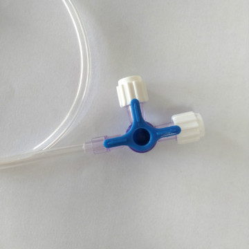 Conector Luer com tubo de drenagem biliar