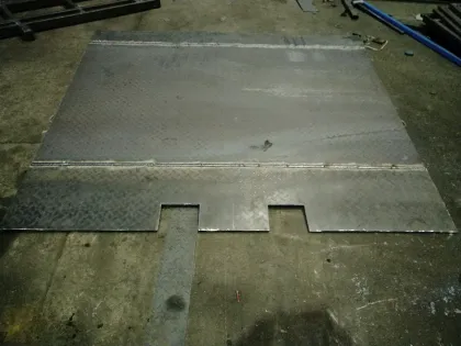 Customization Construction Equipment Dock Plate Forklift Ramp