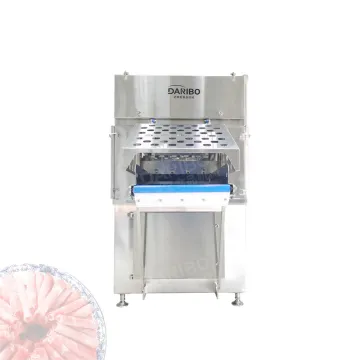 Automatic Bulk Ricotta Cheese Slicing Equipment - Large Frozen Cheese Slicing Machine