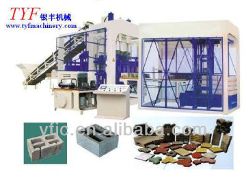QTY6-15 Hydraulic press interlock block making machine