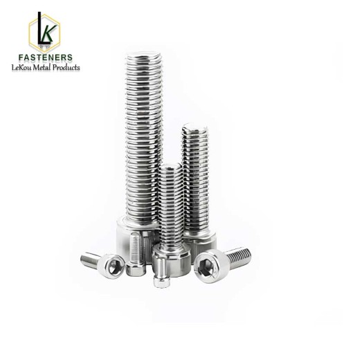 Шрубы з шестигранной галоўкай з нержавеючай сталі