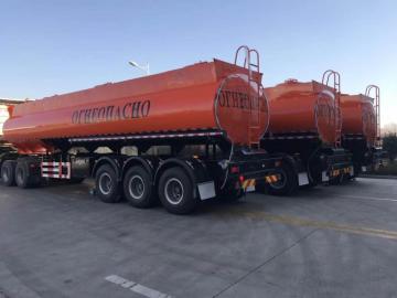 Treler Tangki Bahan Bakar Etanol 3 Gandar 12000 Liter