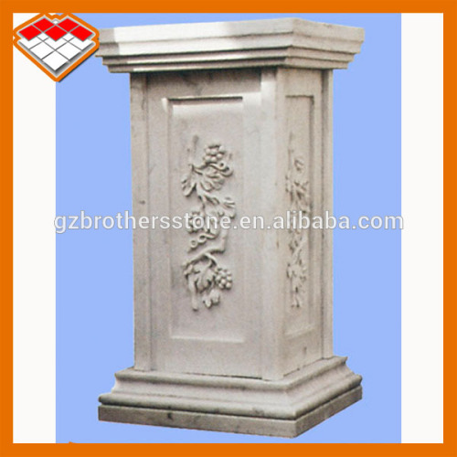 Marble Stone Clumn Carved Pillar