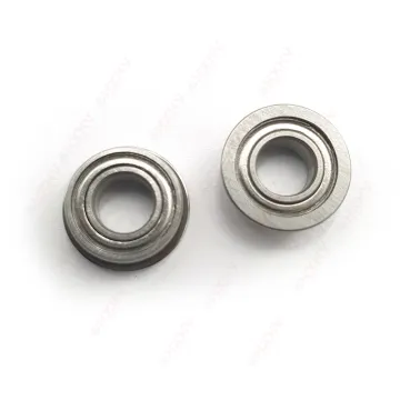 MF128ZZ Chrome Steel Deep Groove Ball Bearings 8x12x3.5 mm Flange HXHV 13.6mm