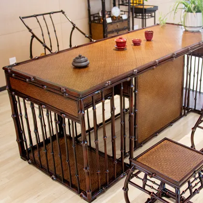 Eco-Modern Qiong Bamboo Executive Desk