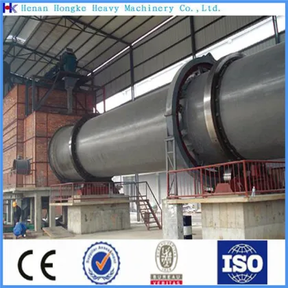 Indirect heating type Chrome ore rotary dryers