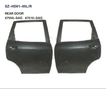 Steel Body Autoparts Honda 2003 FIT/JAZZ REAR DOOR