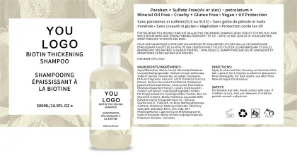 Herbal Clear Bulk Hair Biotin Shampoo