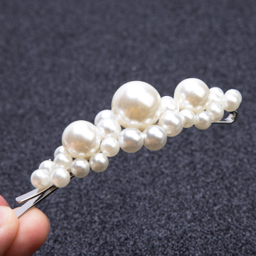 Pearl Imitation Beads Hair Clip